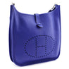 Hermes Bleu Royal Clemence Evelyne III GM - Love that Bag etc - Preowned Authentic Designer Handbags & Preloved Fashions