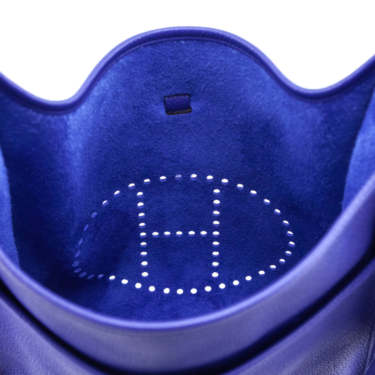 Hermes Bleu Royal Clemence Evelyne III GM - Love that Bag etc - Preowned Authentic Designer Handbags & Preloved Fashions