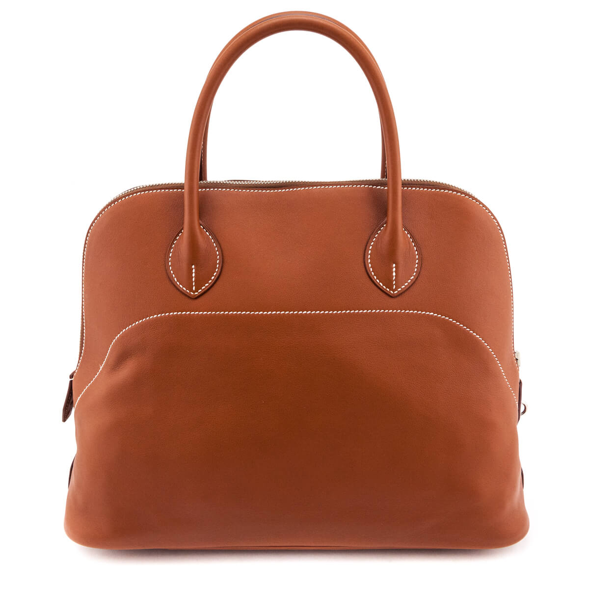 Hermes Gold Sikkim Bolide Relax 35 - Love that Bag etc - Preowned Authentic Designer Handbags & Preloved Fashions