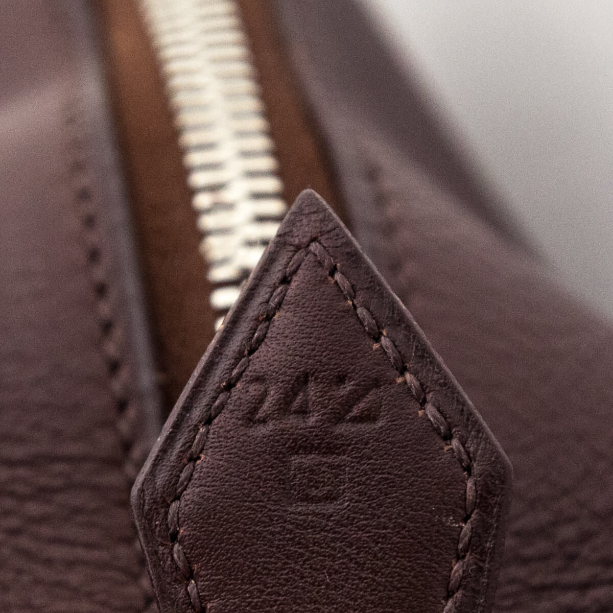 Hermes Marron Fonce Swift Web Bolide 1923 45 - Love that Bag etc - Preowned Authentic Designer Handbags & Preloved Fashions
