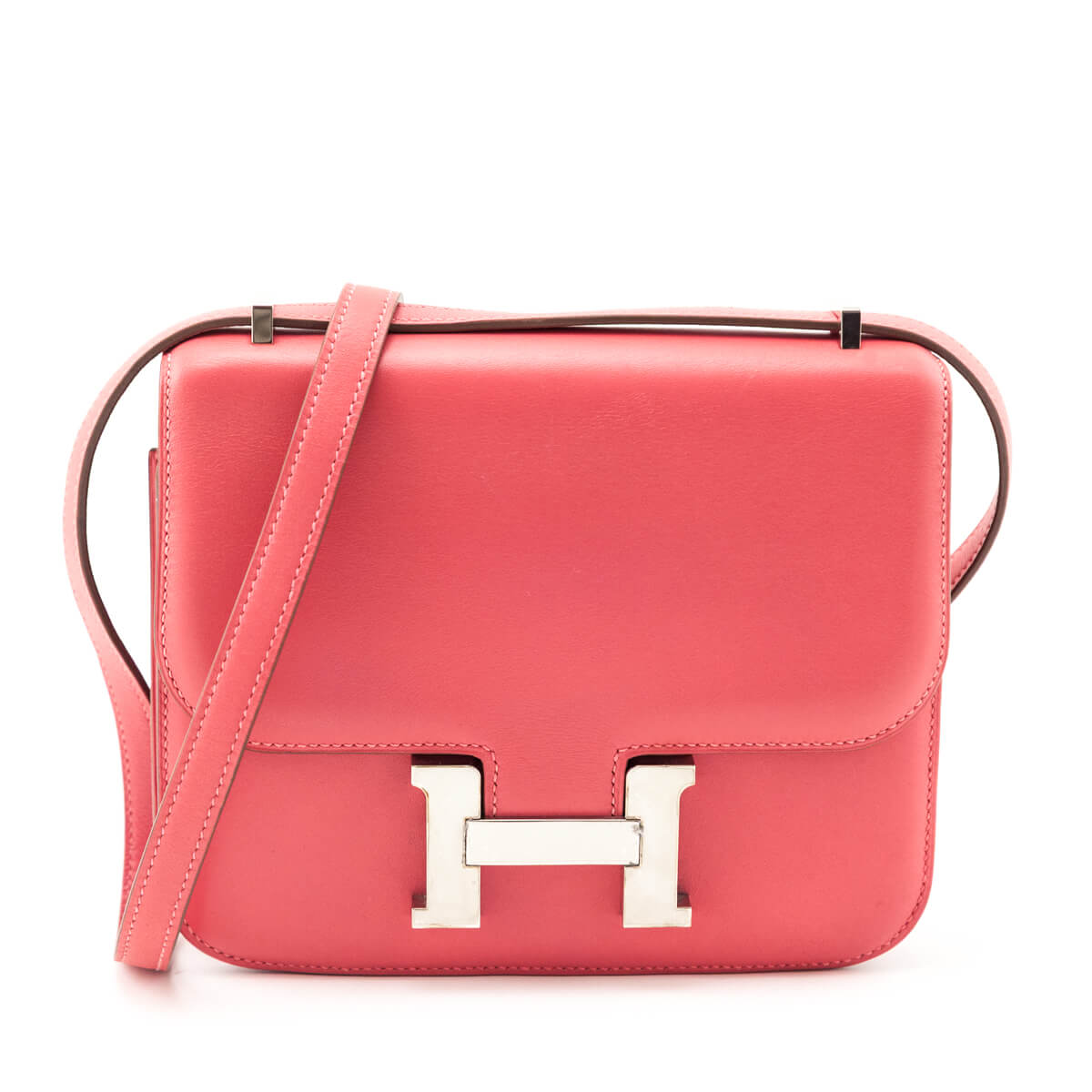 Hermes Rose Azalee Swift Constance 18 - Preloved Hermes Canada