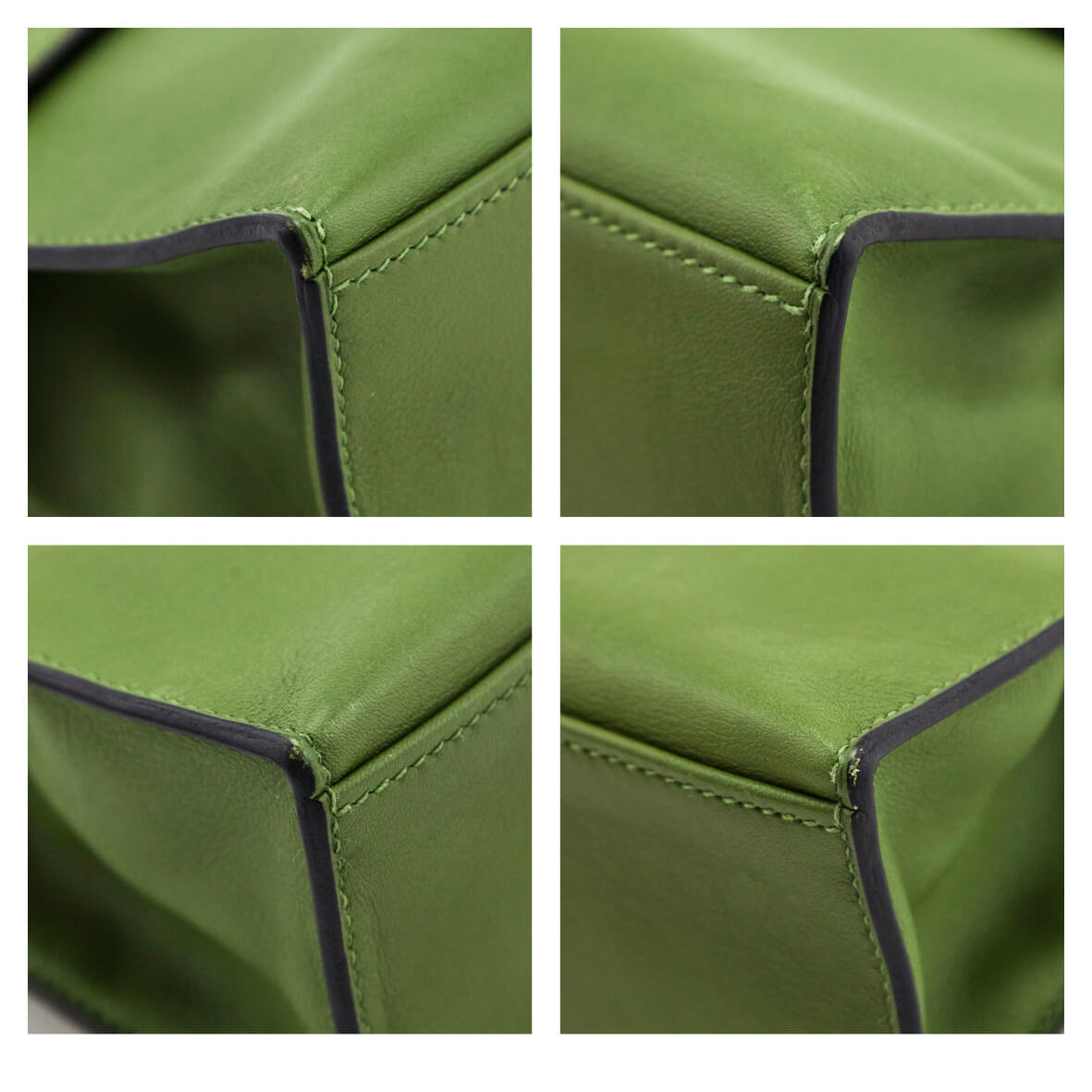 Hermes Vert Pelouse Swift Kelly Pochette - Love that Bag etc - Preowned Authentic Designer Handbags & Preloved Fashions