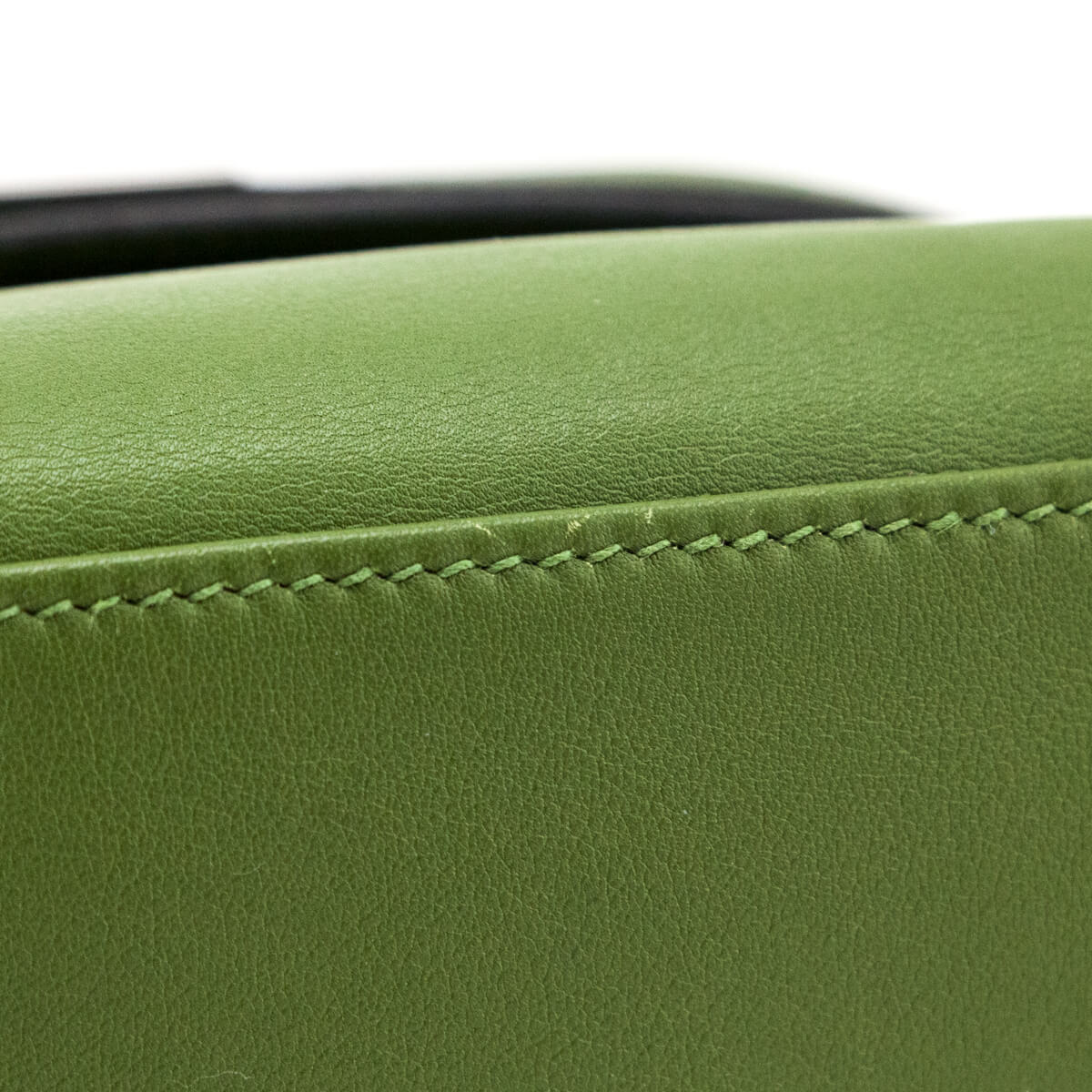 Hermes Vert Pelouse Swift Kelly Pochette - Love that Bag etc - Preowned Authentic Designer Handbags & Preloved Fashions