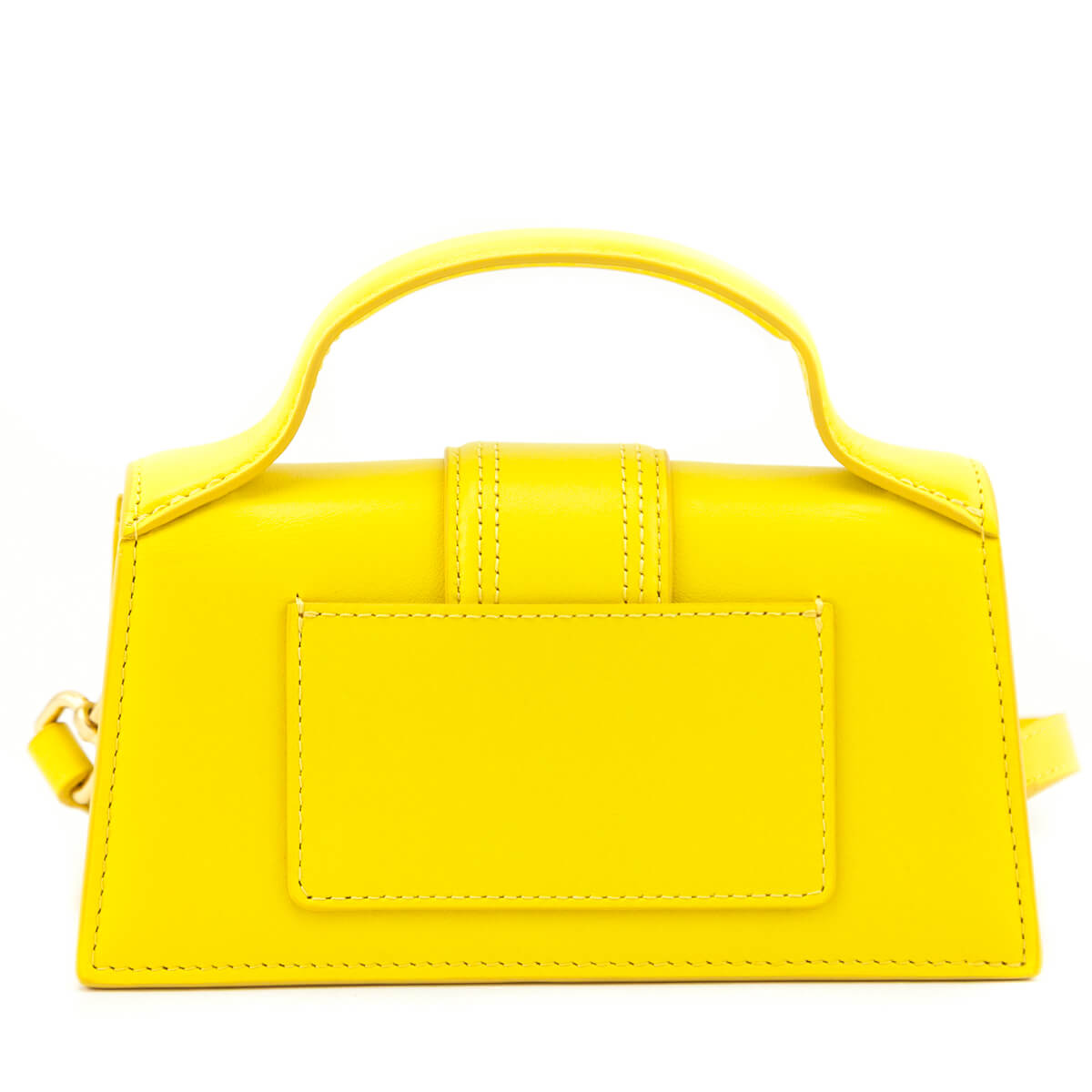 Jacquemus Yellow Smooth Calfskin Le Bambino - Love that Bag etc - Preowned Authentic Designer Handbags & Preloved Fashions