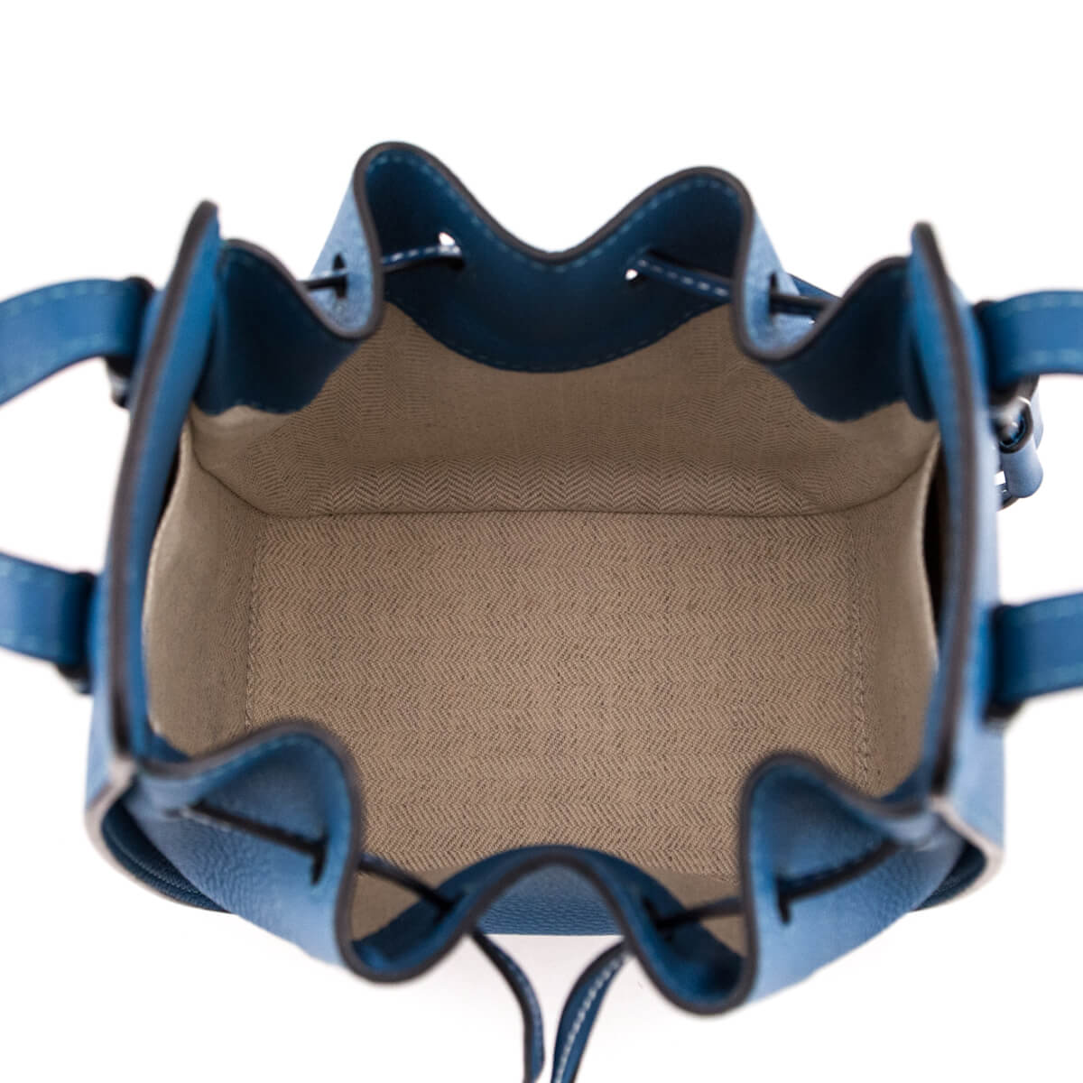 Loewe Blue Caslfkin Mini Hammock Shoulder Bag - Love that Bag etc - Preowned Authentic Designer Handbags & Preloved Fashions