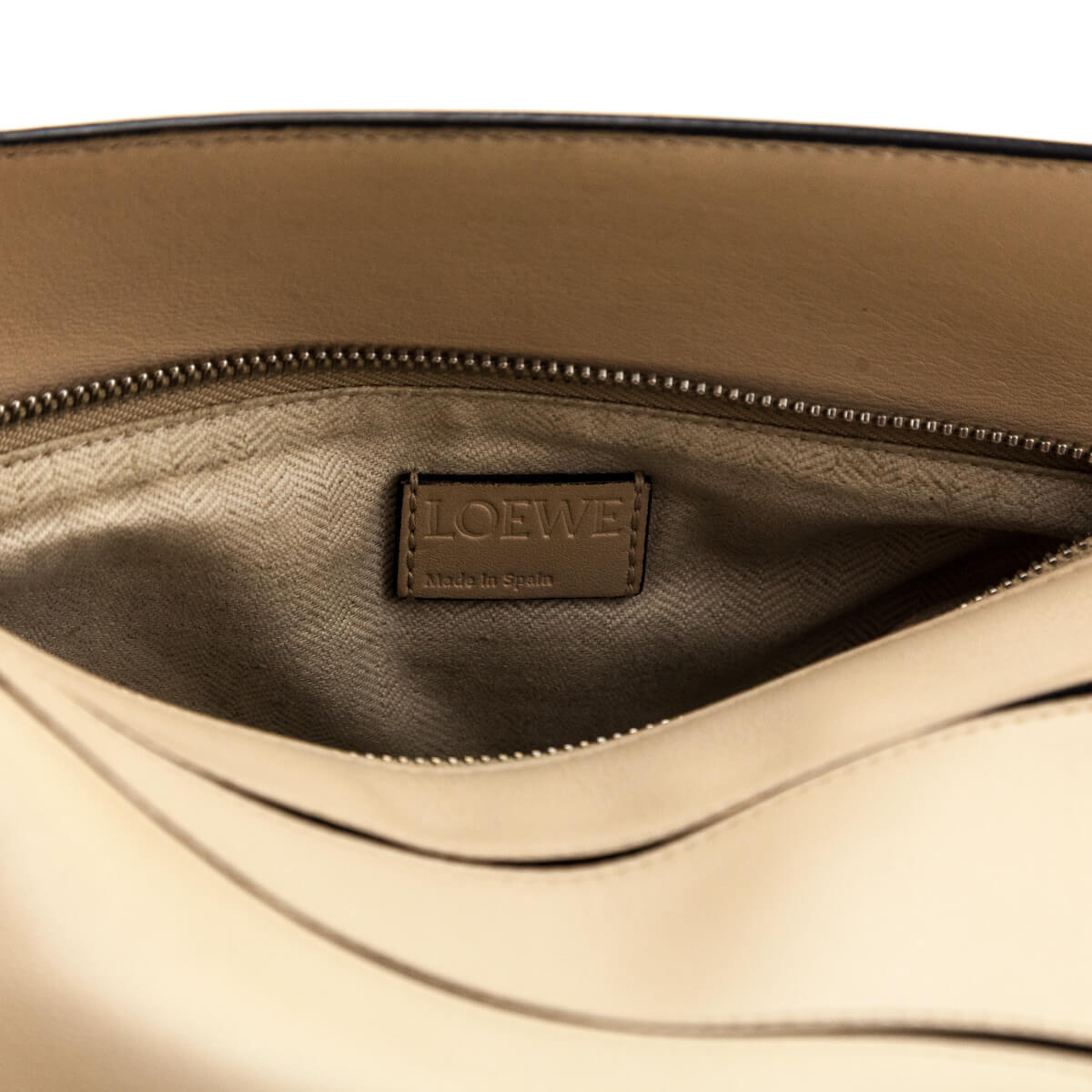 Loewe Mink Calfskin Small Puzzle Bag - Love that Bag etc - Preowned Authentic Designer Handbags & Preloved Fashions