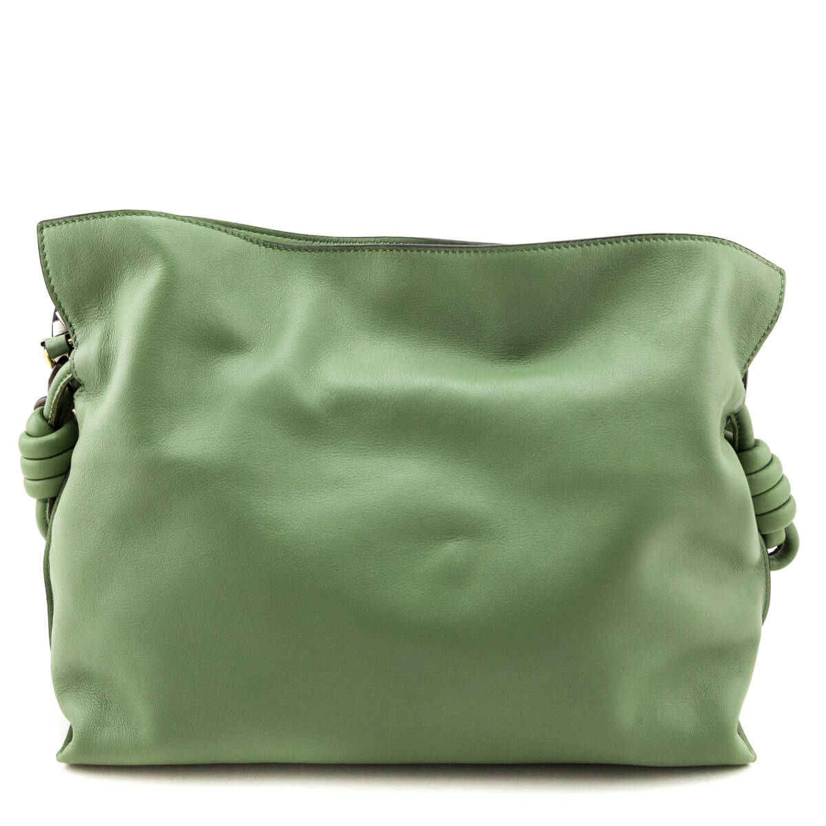 Loewe Rosemary Nappa Medium Flamenco Knot Bag with Donut & Braided Straps - Love that Bag etc - Preowned Authentic Designer Handbags & Preloved Fashions