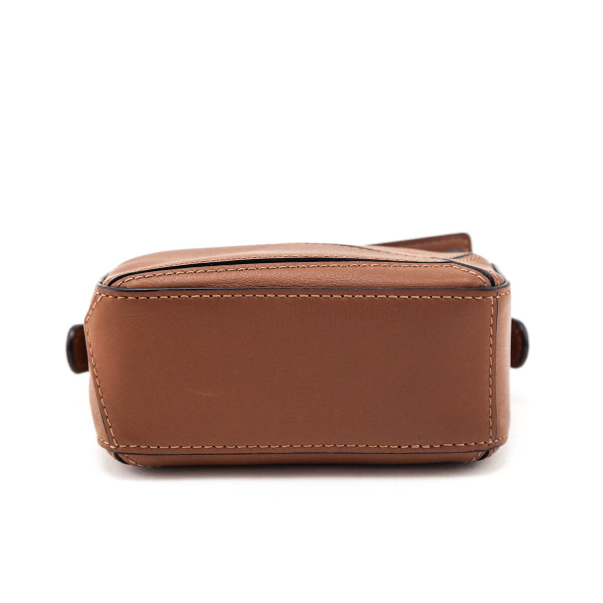 Loewe Tan Calfskin Nano Puzzle Bag - Love that Bag etc - Preowned Authentic Designer Handbags & Preloved Fashions