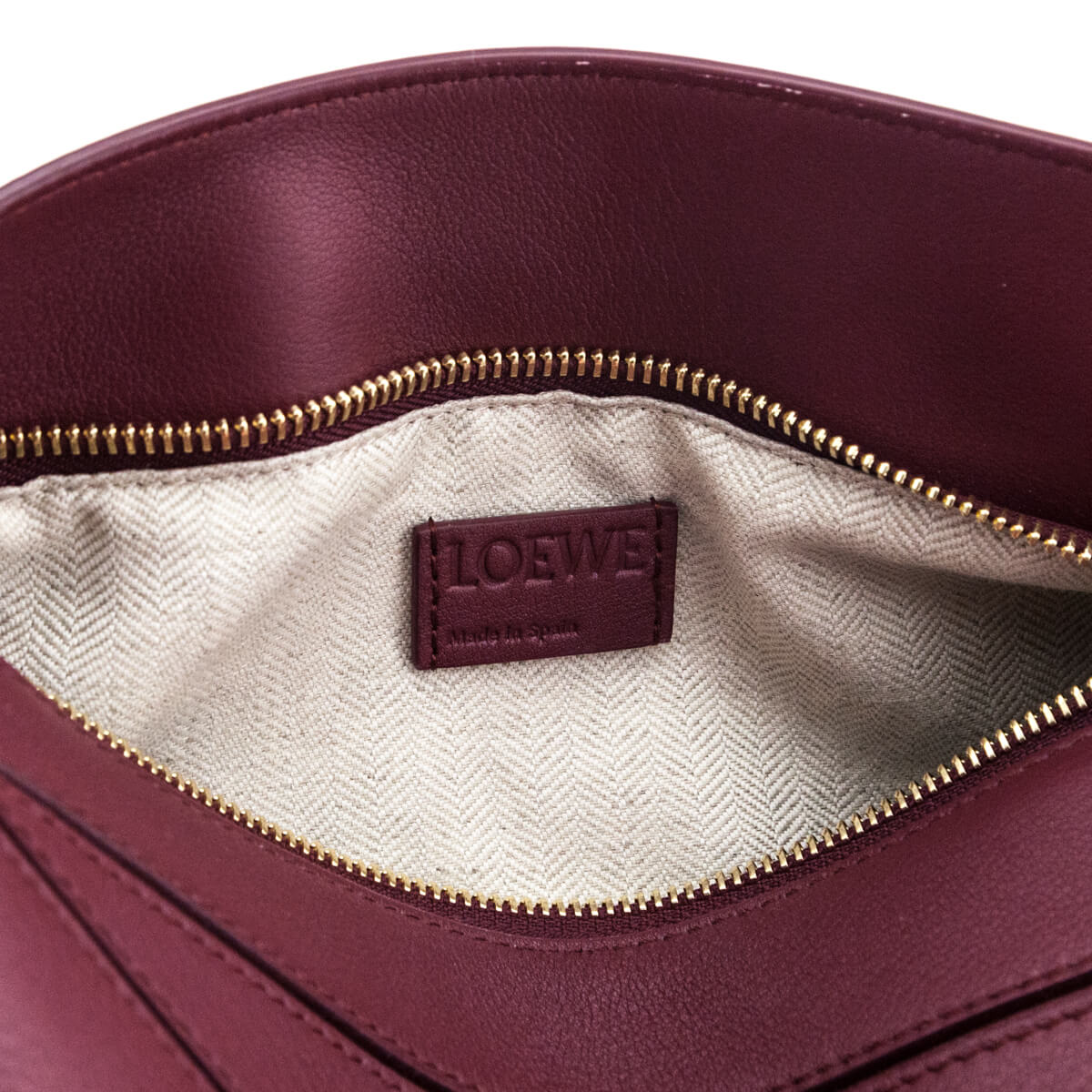 Loewe Wild Berry Small Puzzle Bag - Love that Bag etc - Preowned Authentic Designer Handbags & Preloved Fashions