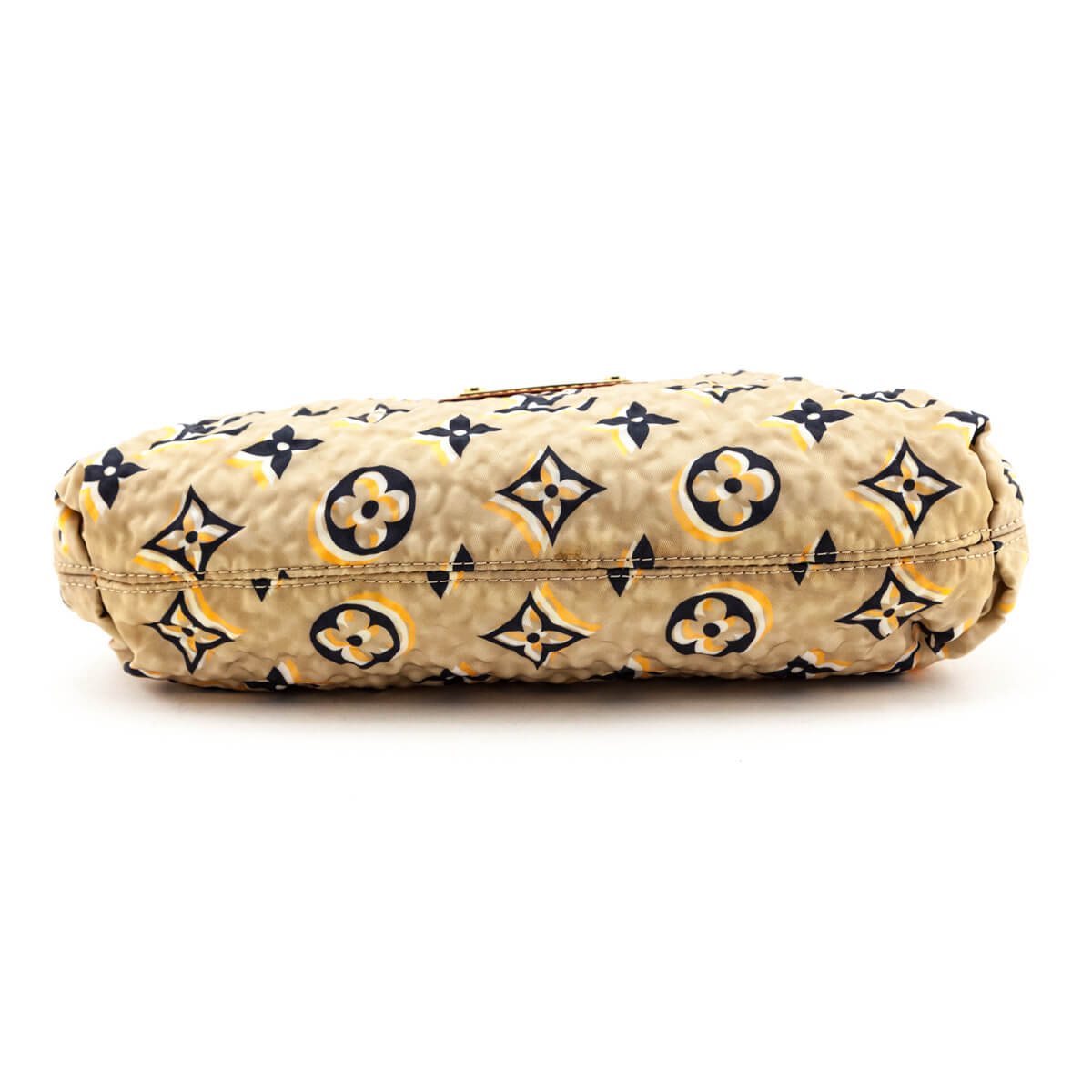 Louis Vuitton Beige Nylon Monogram Cruise Bulles PM - Love that Bag etc - Preowned Authentic Designer Handbags & Preloved Fashions