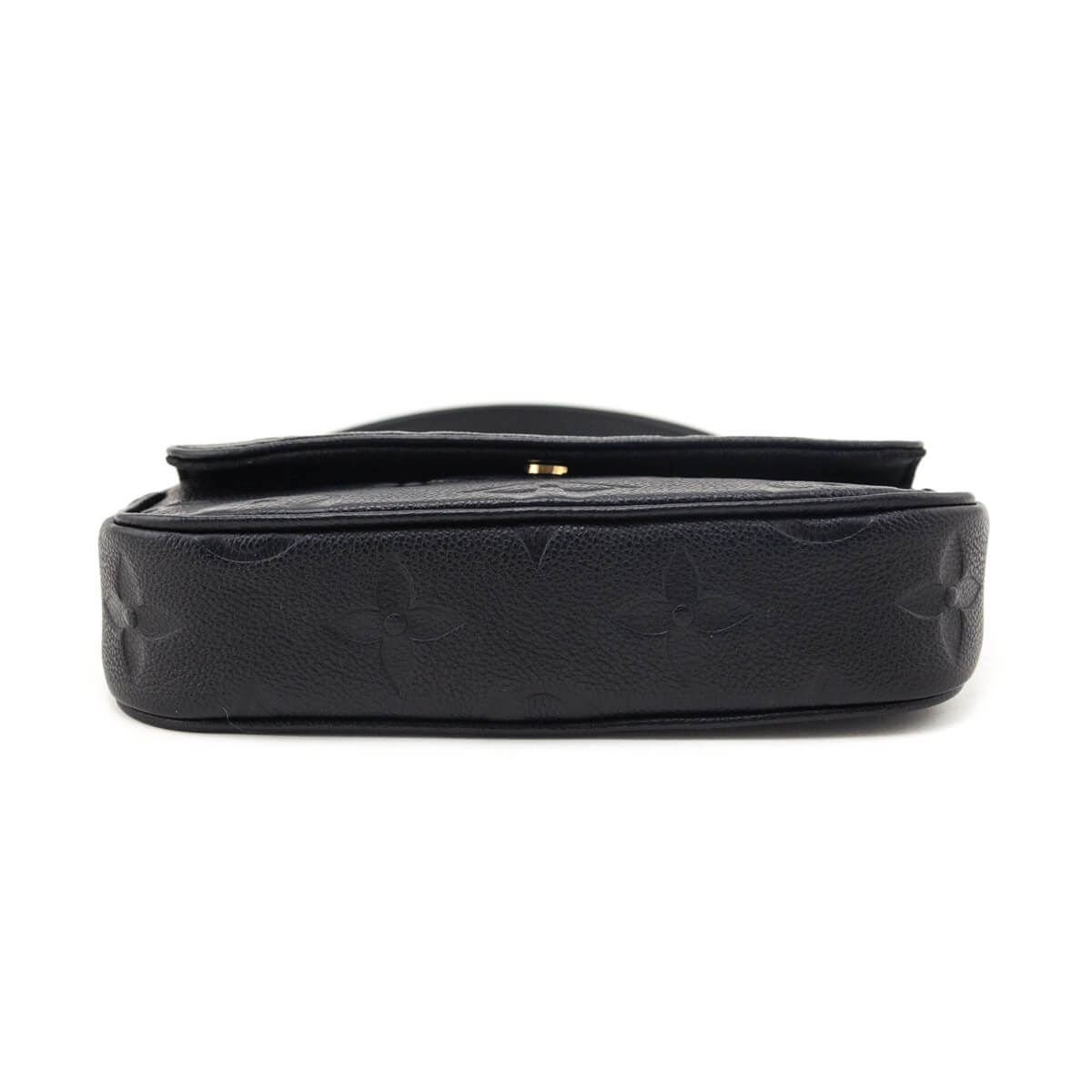 Louis Vuitton Black Empreinte Monogram Giant Ivy Wallet On Chain - Love that Bag etc - Preowned Authentic Designer Handbags & Preloved Fashions