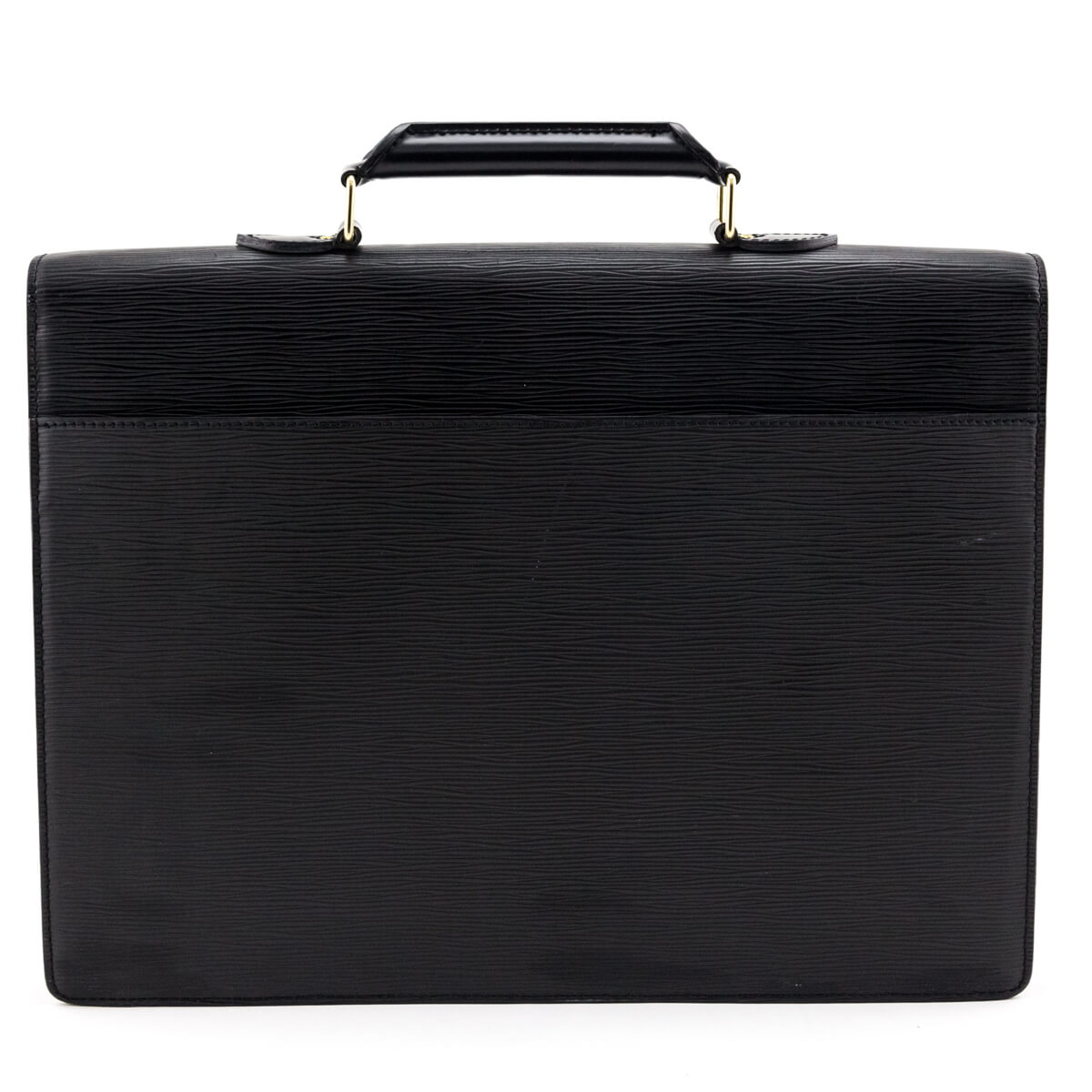 Louis Vuitton Black Epi Laguito Briefcase - Love that Bag etc - Preowned Authentic Designer Handbags & Preloved Fashions