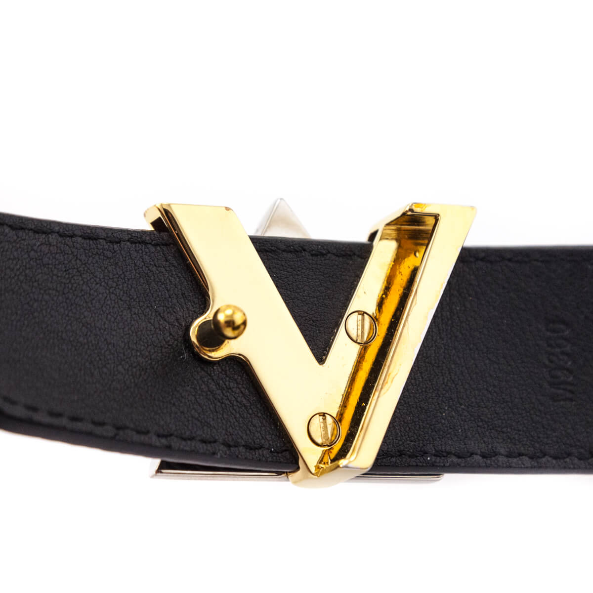 Louis Vuitton Black Epi Twist Belt Size S - Love that Bag etc - Preowned Authentic Designer Handbags & Preloved Fashions