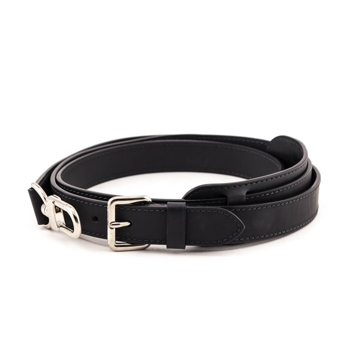 Louis Vuitton Black Leather Keepall Bandouliere Strap - Love that Bag etc - Preowned Authentic Designer Handbags & Preloved Fashions