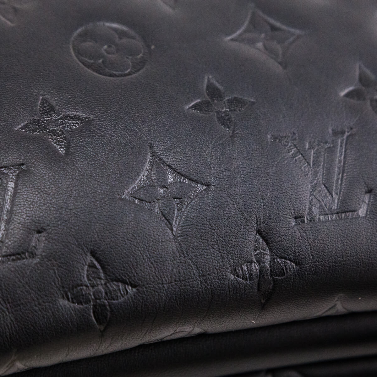 Louis Vuitton Black Monogram Embossed Lambskin Coussin PM - Love that Bag etc - Preowned Authentic Designer Handbags & Preloved Fashions