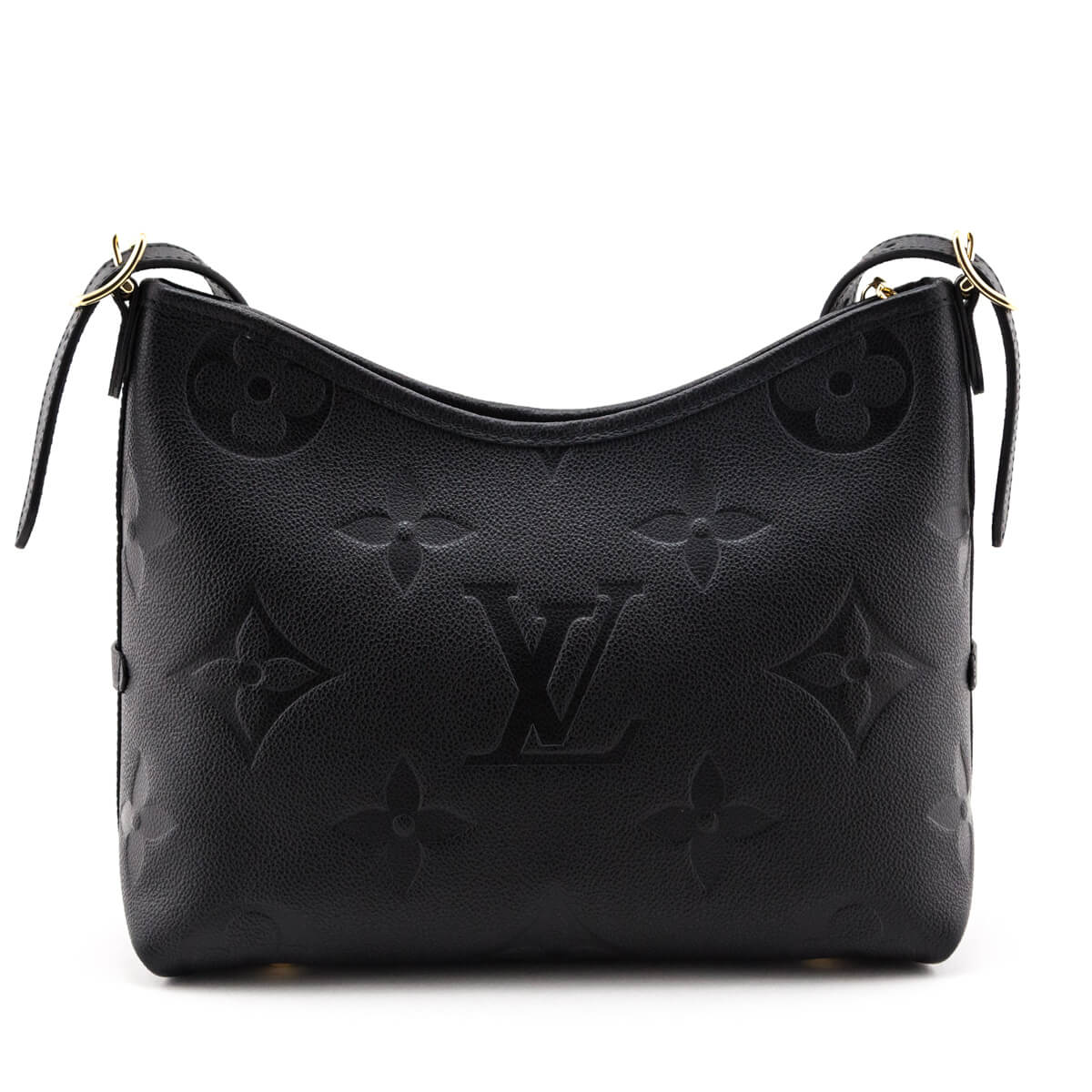 Louis Vuitton Black Monogram Empreinte CarryAll PM - Love that Bag etc - Preowned Authentic Designer Handbags & Preloved Fashions