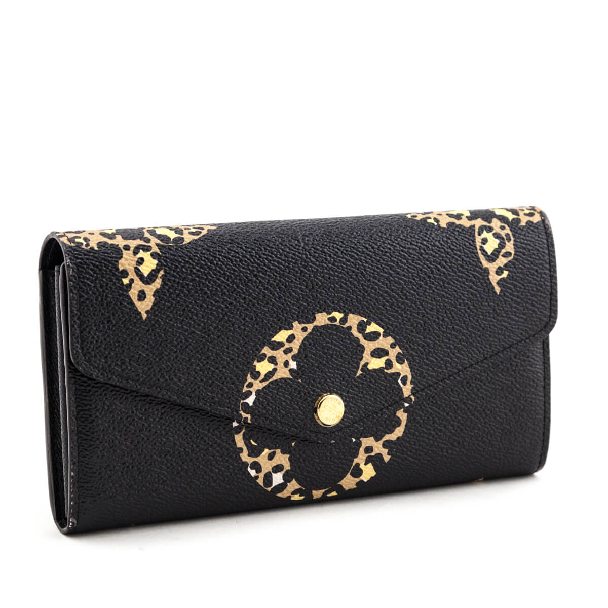 Louis Vuitton Black Monogram Giant Jungle Sarah Wallet NM - Love that Bag etc - Preowned Authentic Designer Handbags & Preloved Fashions