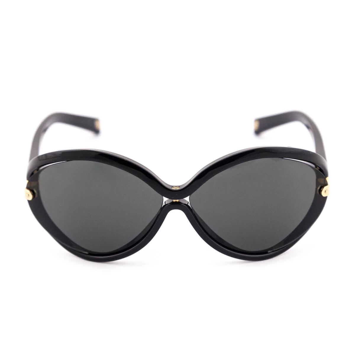 Designer shop oval sunglasses