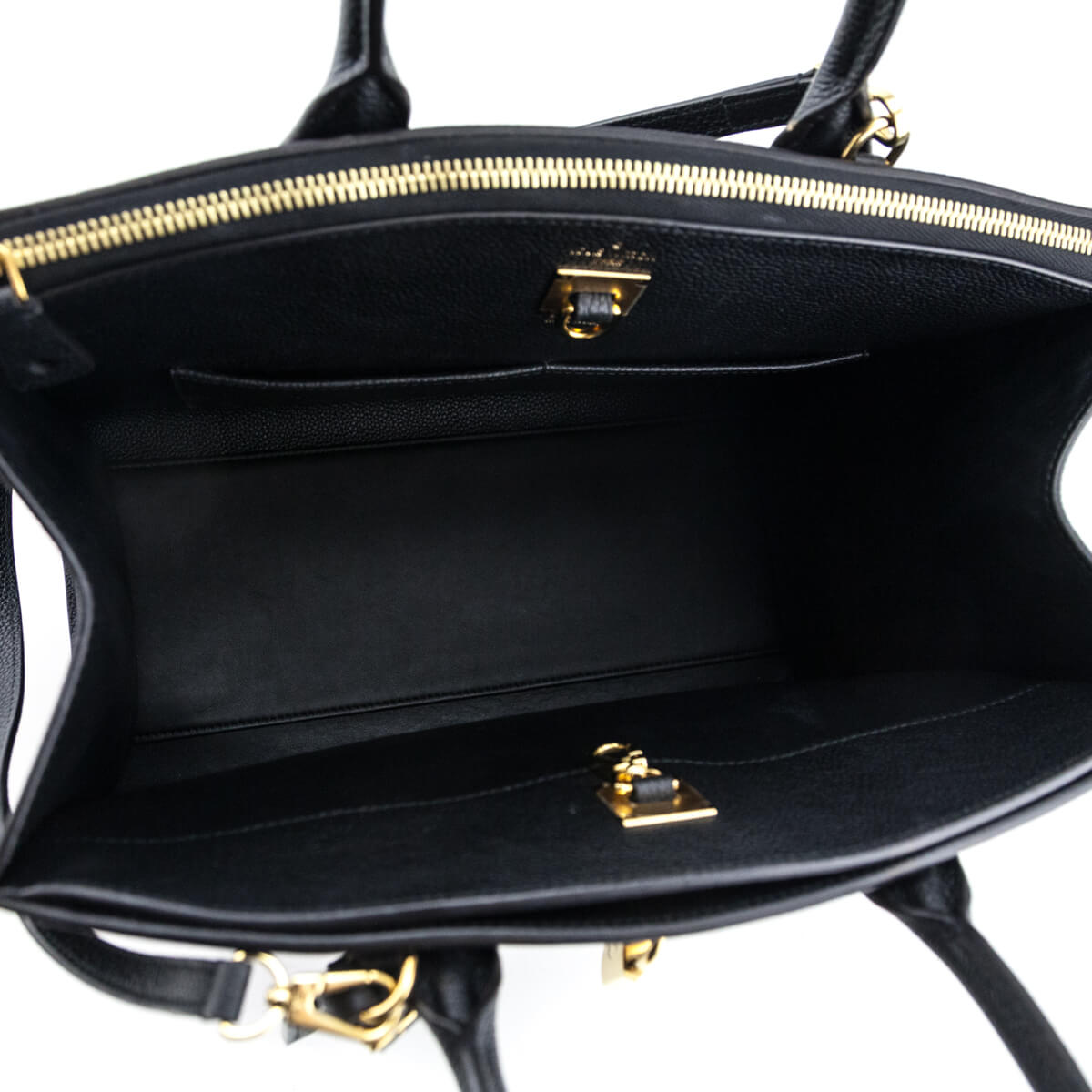 Louis Vuitton Black Taurillon City Steamer GM - Love that Bag etc - Preowned Authentic Designer Handbags & Preloved Fashions