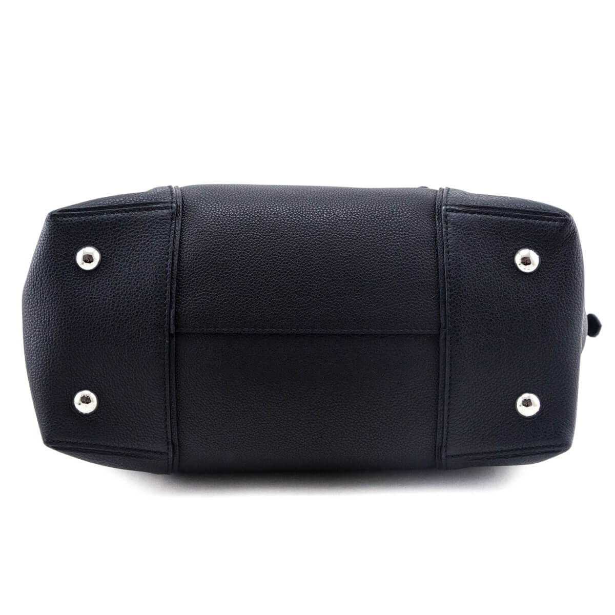 Louis Vuitton Black Veau Cachemire Python Soft Lockit MM