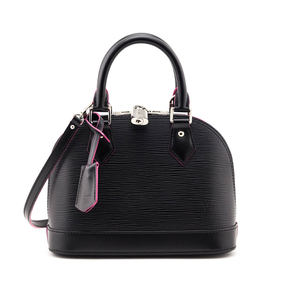 Louis Vuitton Black & Hot Pink Epi Alma BB - Love that Bag etc - Preowned Authentic Designer Handbags & Preloved Fashions