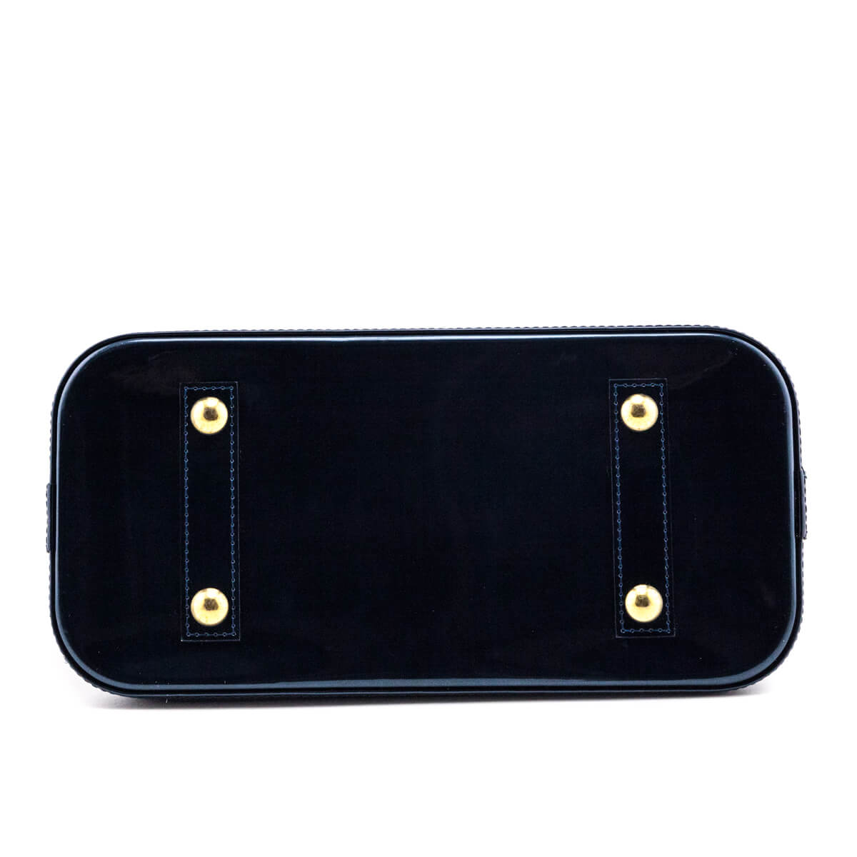 Louis Vuitton Bleu Nuit Monogram Vernis Alma PM - Love that Bag etc - Preowned Authentic Designer Handbags & Preloved Fashions
