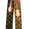 Louis Vuitton Brown & Black Silk BB Bandeau Scarf - Love that Bag etc - Preowned Authentic Designer Handbags & Preloved Fashions
