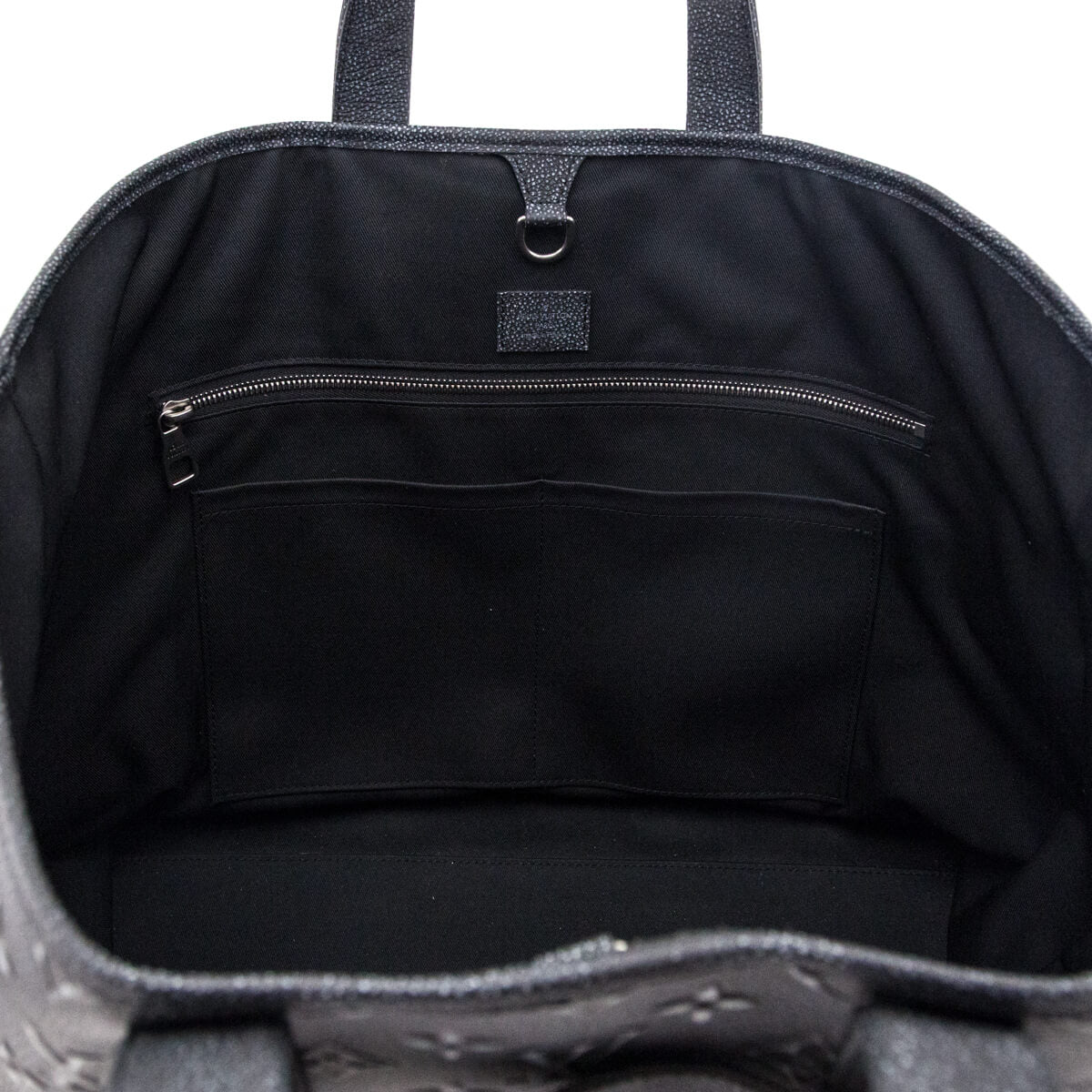 Louis Vuitton Charcoal Cowhide Faded Monogram Journey Tote - Love that Bag etc - Preowned Authentic Designer Handbags & Preloved Fashions