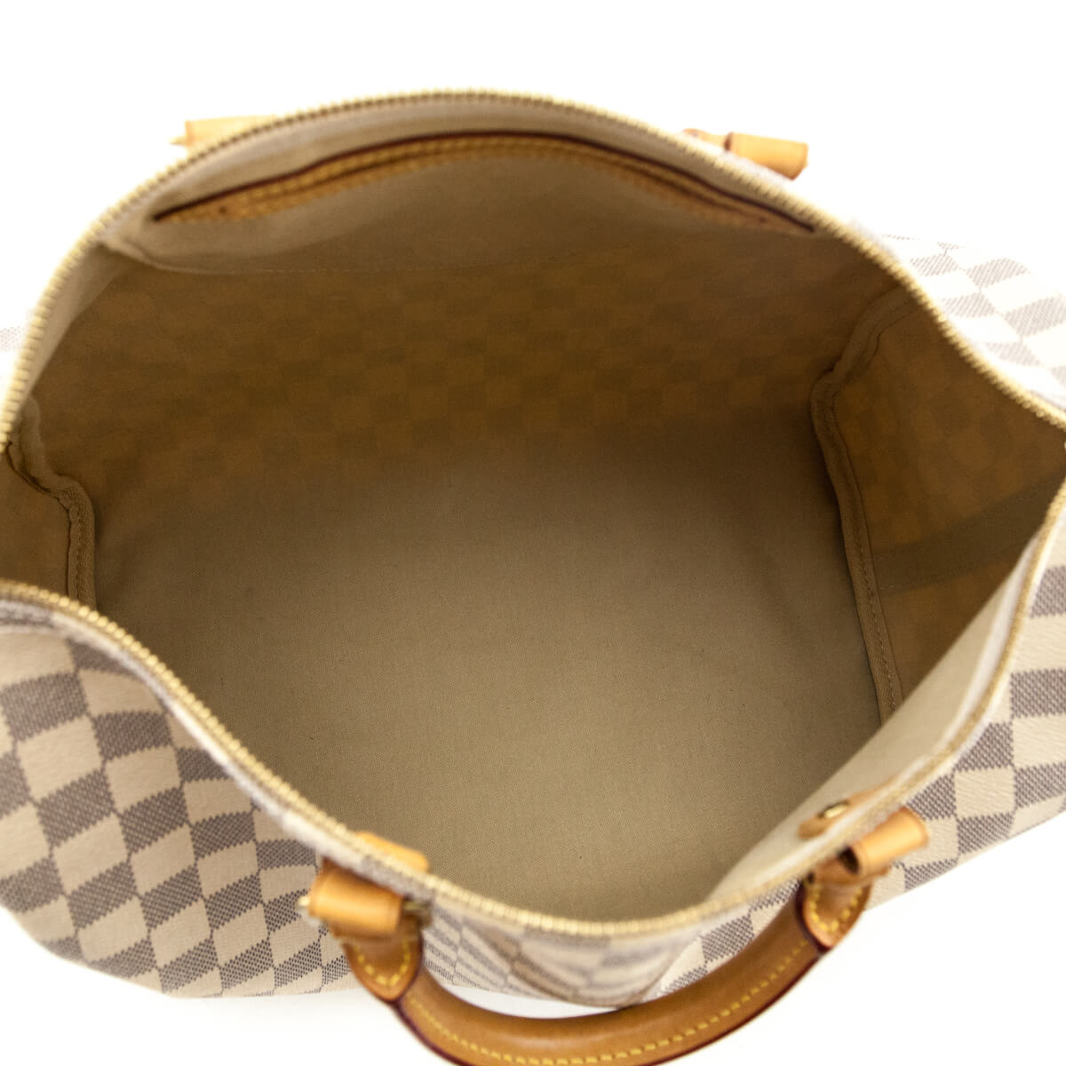 Louis Vuitton Damier Azure Speedy Bandouliere 35 - Love that Bag etc - Preowned Authentic Designer Handbags & Preloved Fashions
