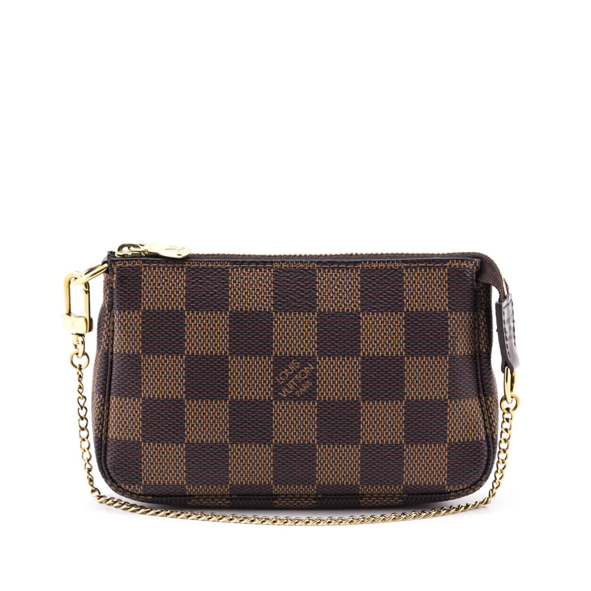 Louis Vuitton Damier Ebene Mini Pochette Accessoires - Love that Bag etc - Preowned Authentic Designer Handbags & Preloved Fashions