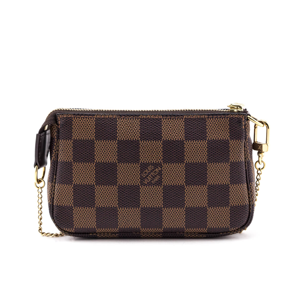 Louis Vuitton Damier Ebene Mini Pochette Accessoires - Love that Bag etc - Preowned Authentic Designer Handbags & Preloved Fashions