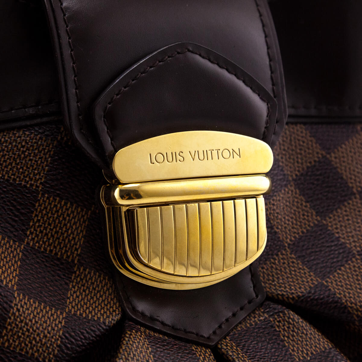 Louis Vuitton Damier Ebene Sistina GM Bag - Love that Bag etc - Preowned Authentic Designer Handbags & Preloved Fashions