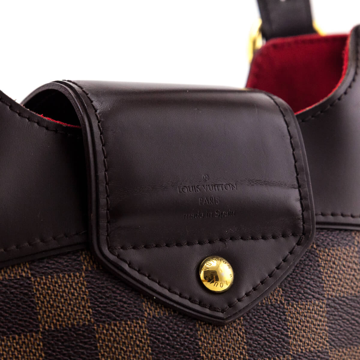 Louis Vuitton Damier Ebene Sistina GM Bag - Love that Bag etc - Preowned Authentic Designer Handbags & Preloved Fashions