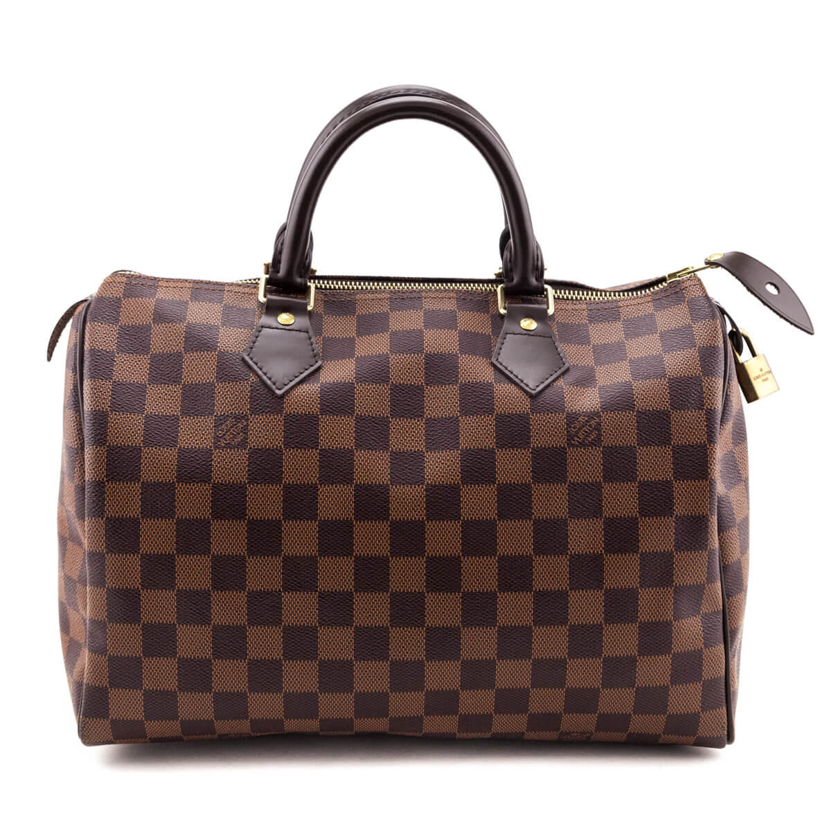 Louis Vuitton Damier Ebene Speedy 30 - Love that Bag etc - Preowned Authentic Designer Handbags & Preloved Fashions