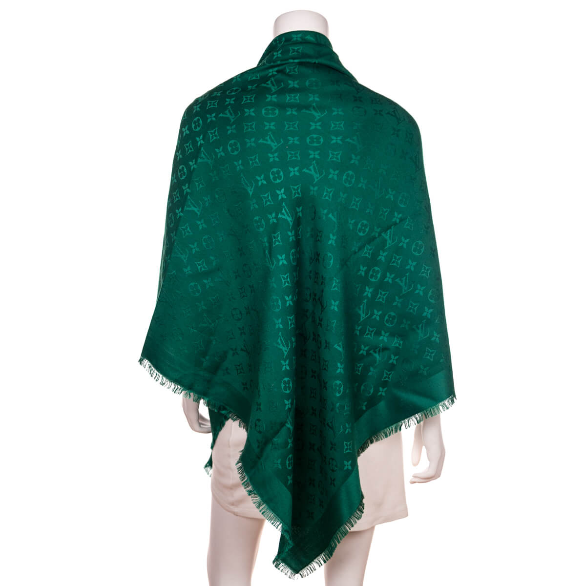 Louis Vuitton Green Monogram Classic Shawl - Love that Bag etc - Preowned Authentic Designer Handbags & Preloved Fashions