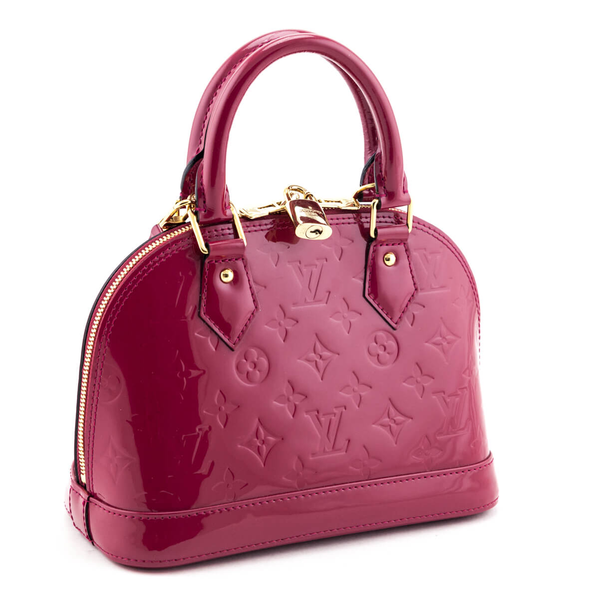 Louis Vuitton Indian Rose Monogram Vernis Alma BB - Love that Bag etc - Preowned Authentic Designer Handbags & Preloved Fashions