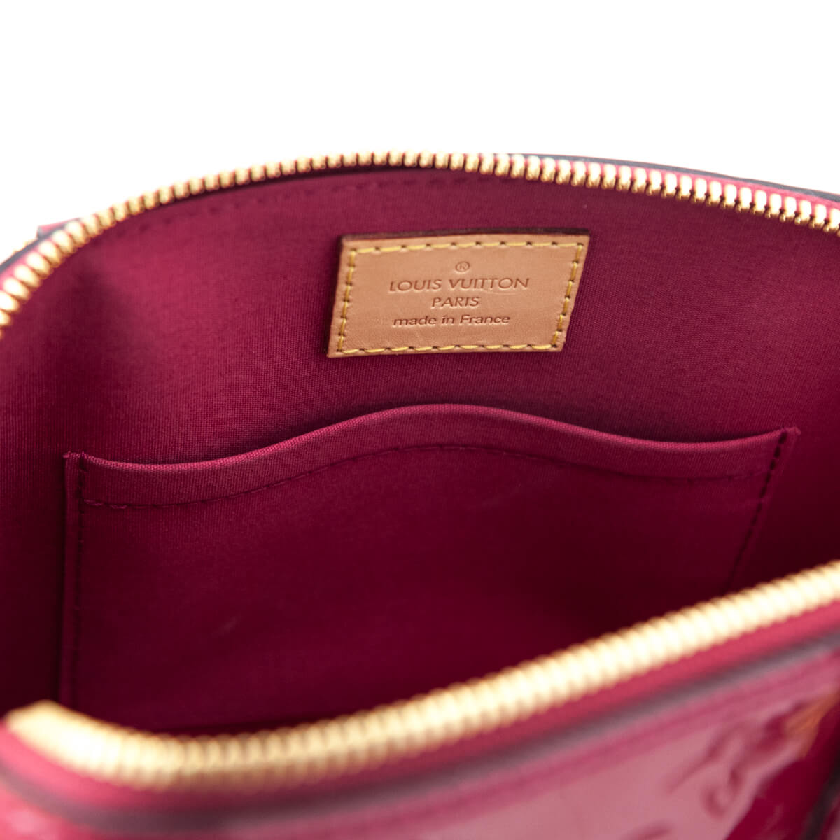 Louis Vuitton Indian Rose Monogram Vernis Alma BB - Love that Bag etc - Preowned Authentic Designer Handbags & Preloved Fashions