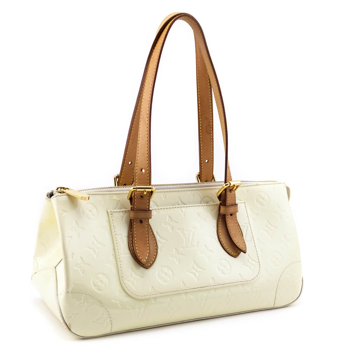 Louis Vuitton Marshmallow Monogram Vernis Rosewood Bag - Love that Bag etc - Preowned Authentic Designer Handbags & Preloved Fashions