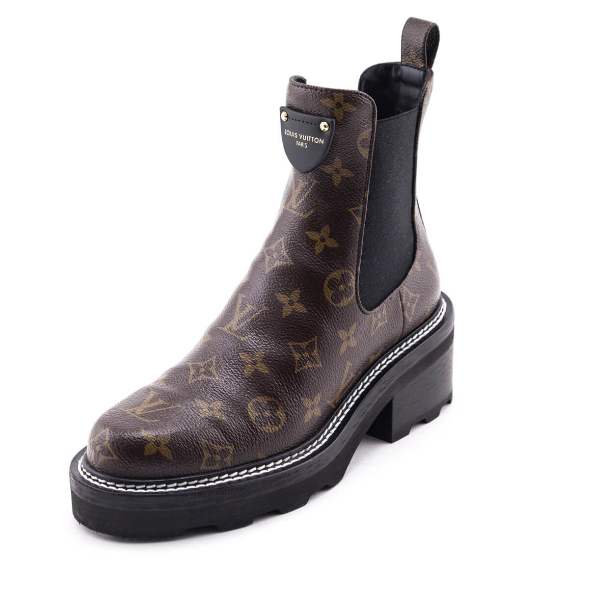 Louis Vuitton Monogram Beaubourg Ankle Boots Louis Vuitton
