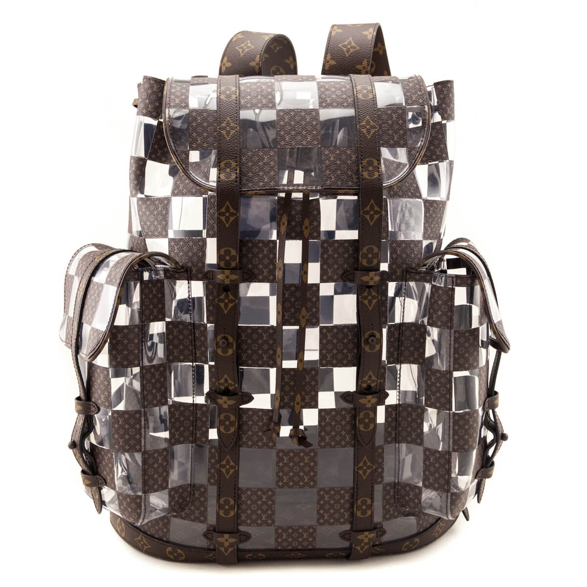 designer inspired louis vuitton backpack Louis Vuitton Monogram Chess Christopher Backpack