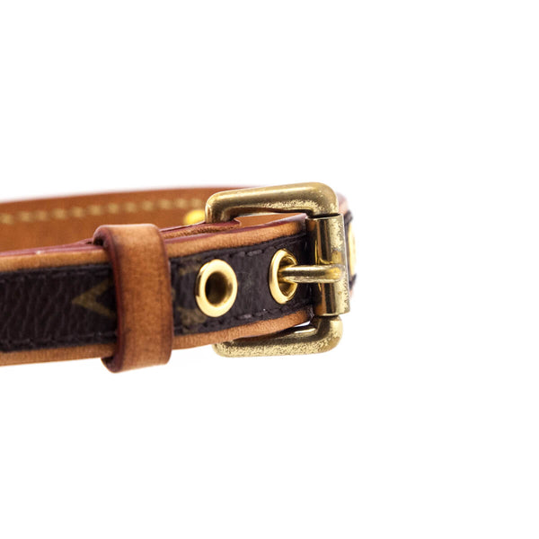 24K Spike Louis Vuitton Monogram Collar