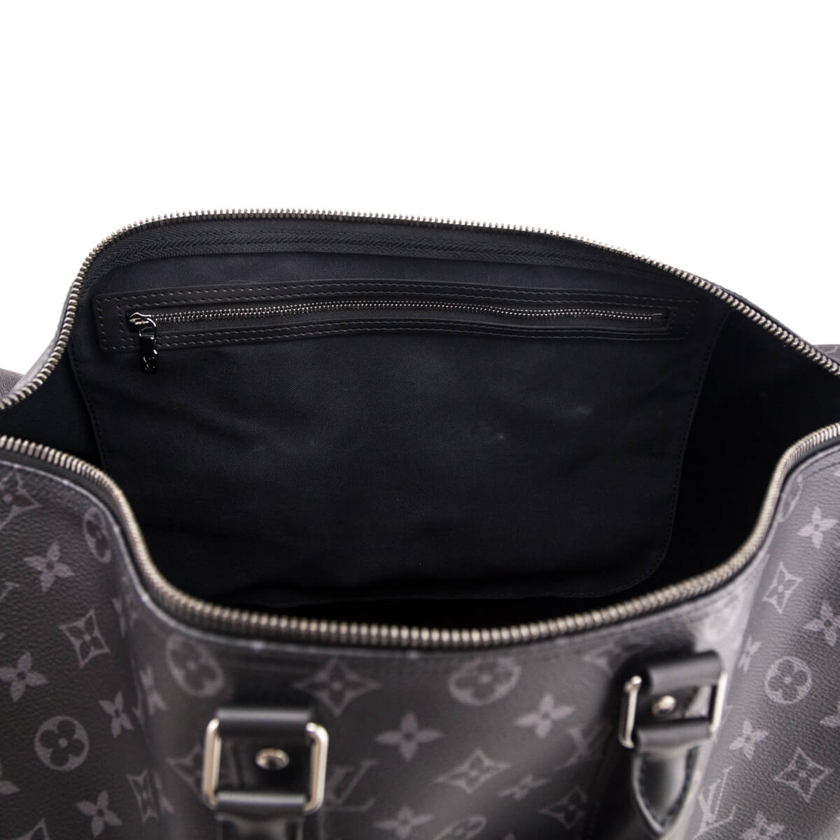 Louis Vuitton Monogram Eclipse Keepall Bandouliere 45 - Love that Bag etc - Preowned Authentic Designer Handbags & Preloved Fashions