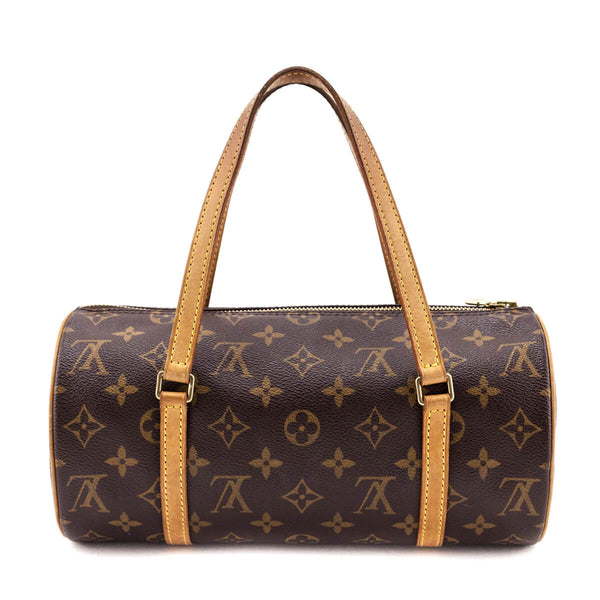 Louis Vuitton Monogram Coated Canvas Papillon 26 Barrel Bag For Sale at  1stDibs