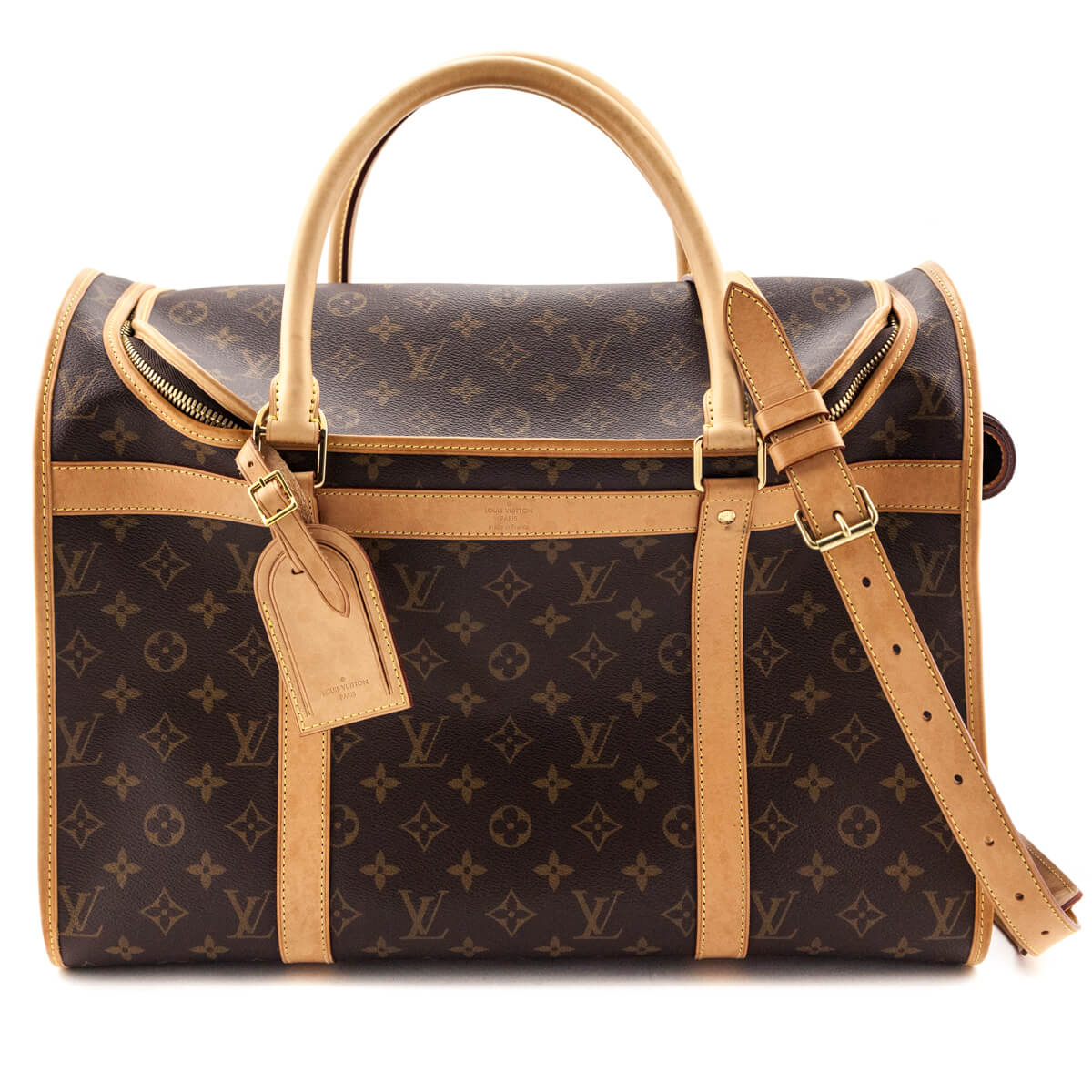 Louis Vuitton Monogram Sac Chien 40 Pet Carrier - Shop authentic LV