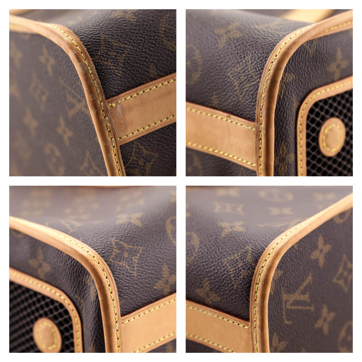 Louis Vuitton Monogram Sac Chien 40 Pet Carrier - Love that Bag etc - Preowned Authentic Designer Handbags & Preloved Fashions