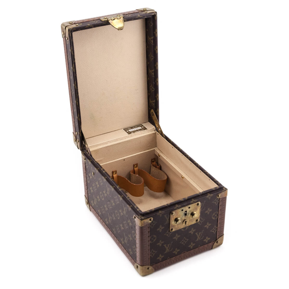 Louis Vuitton Monogram Vintage Boite Flacons Beauty Train Trunk Case - Love that Bag etc - Preowned Authentic Designer Handbags & Preloved Fashions
