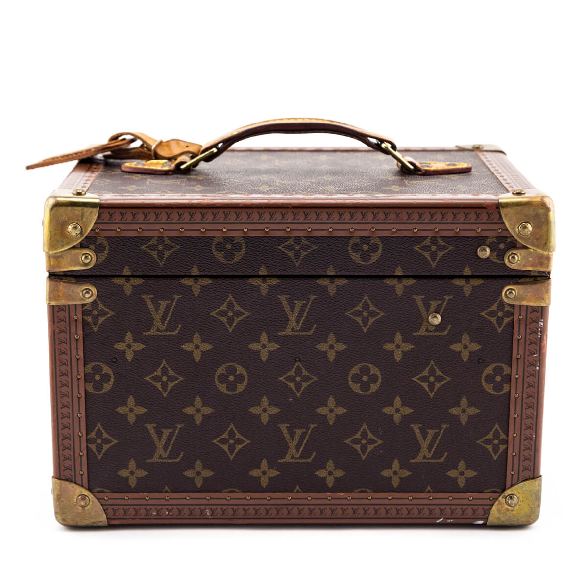 Louis Vuitton Monogram Vintage Boite Flacons Beauty Train Trunk Case - Love that Bag etc - Preowned Authentic Designer Handbags & Preloved Fashions