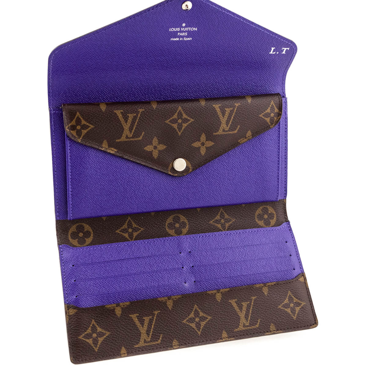 Louis Vuitton Monogram & Purple Epi Sarah Wallet - Love that Bag etc - Preowned Authentic Designer Handbags & Preloved Fashions
