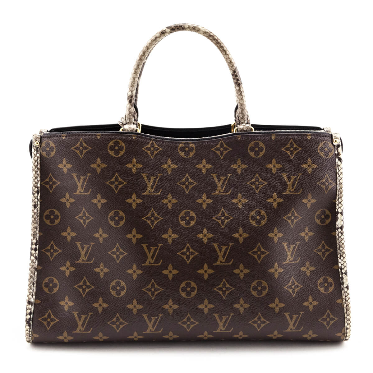Louis Vuitton Monogram & Python Popincourt MM - Love that Bag etc - Preowned Authentic Designer Handbags & Preloved Fashions