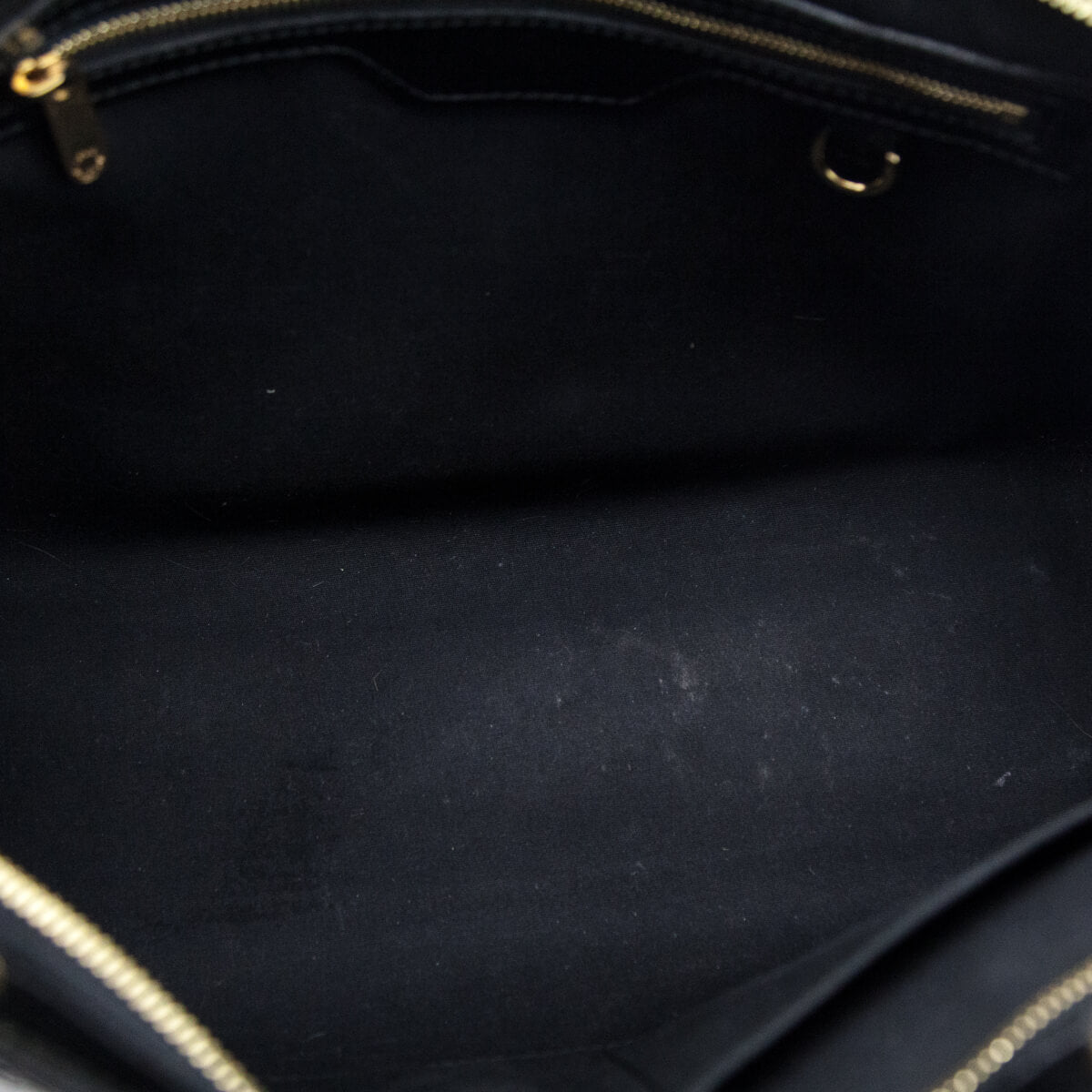 Louis Vuitton Noir Magnetique Monogram Vernis Brea MM - Love that Bag etc - Preowned Authentic Designer Handbags & Preloved Fashions